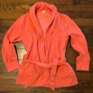 JCrew Super Soft Sweatshirt with Belt - Size S